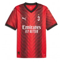 Camisa de time de futebol AC Milan Replicas 1º Equipamento 2023-24 Manga Curta